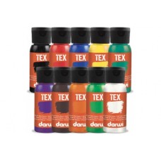 TEKSTILKRĀSA TEX oranža 50ml